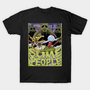 MST3K Mystery Science Promotional Artwork - The Slime People T-Shirt